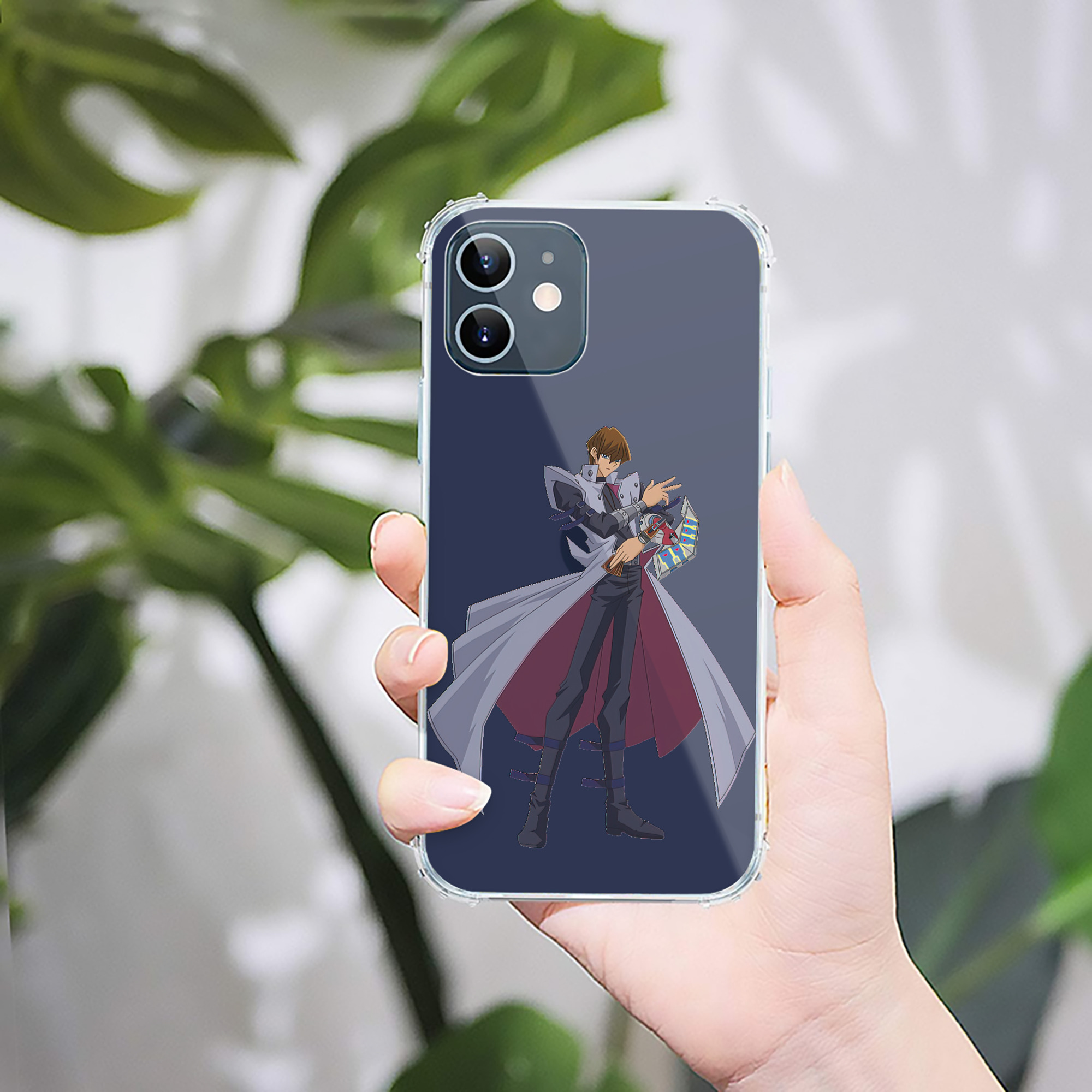 （画像用） 遊☆戯☆王 Yu-Gi-Oh! 【iPhone 12シリーズ対応】透明スマホケース（クリアソフトケース）